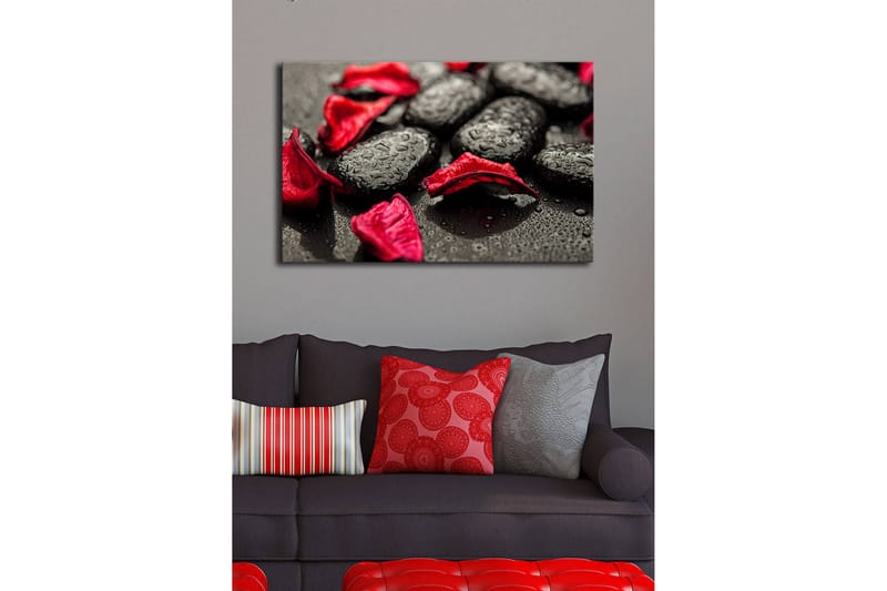 Canvasmålning Dekorativ LED-belysning - Flerfärgad - Inredning - Tavlor & posters - Canvastavla