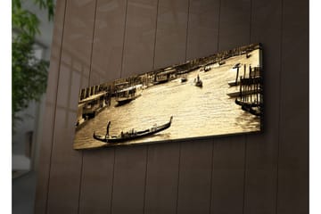 Canvasmålning Dekorativ LED-belysning - Flerfärgad - Inredning - Tavlor & posters - Canvastavla
