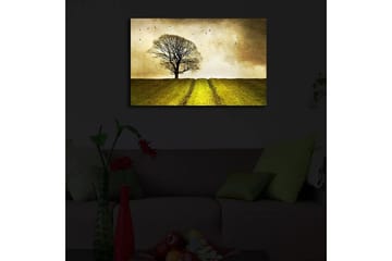 Canvasmålning Dekorativ LED-belysning - Flerfärgad - Inredning - Tavlor & posters - Canvastavla