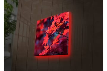 Canvasmålning Dekorativ LED-belysning - Flerfärgad - Inredning - Tavlor & posters - Canvastavla