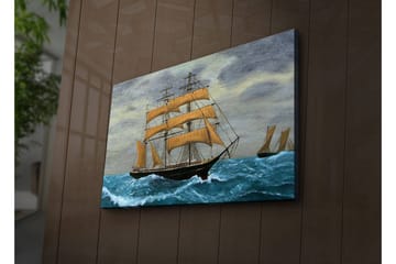 Canvasmålning Dekorativ LED-belysning - Flerfärgad - Inredning - Tavlor & posters - Canvastavla