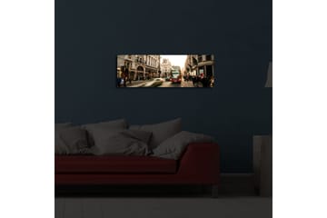 Canvasmålning Dekorativ LED-belysning - Flerfärgad - Inredning - Tavlor & posters - Canvastavla