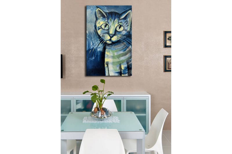 Canvasmålning Dekorativ LED-belysning - Flerfärgad - Inredning - Tavlor & posters - Canvastavla