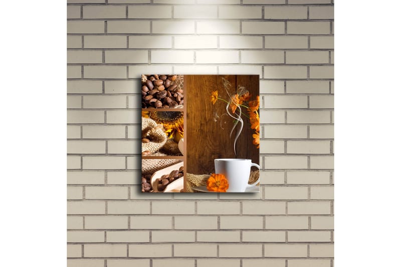 Canvasmålning Dekorativ LED-belysning - Flerfärgad - Inredning - Tavlor & posters - Canvastavla