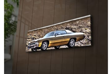 Canvasmålning Dekorativ LED-belysning - Flerfärgad - Inredning - Tavlor & posters - Canvastavla