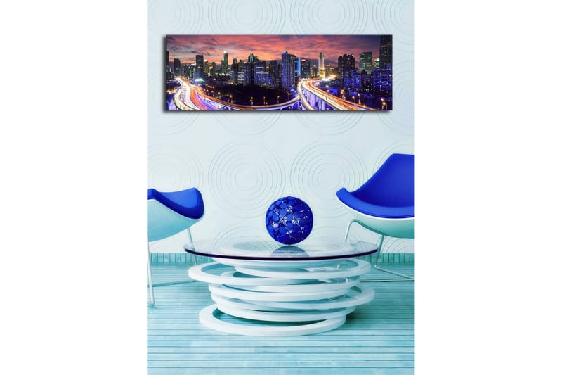 Canvasmålning Dekorativ LED-belysning - Flerfärgad - Inredning - Tavlor & posters - Canvastavla