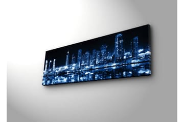 Canvasmålning Dekorativ LED-belysning - Flerfärgad - Inredning - Tavlor & posters - Canvastavla