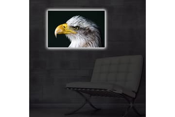 Canvasmålning Dekorativ LED-belysning - Flerfärgad - Inredning - Tavlor & posters - Canvastavla