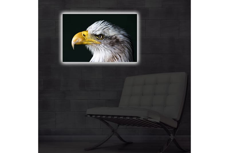 Canvasmålning Dekorativ LED-belysning - Flerfärgad - Inredning - Tavlor & posters - Canvastavla