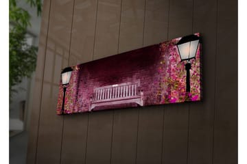 Canvasmålning Dekorativ LED-belysning - Flerfärgad - Inredning - Tavlor & posters - Canvastavla