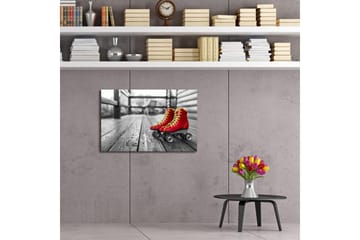 Canvasmålning Dekorativ LED-belysning - Flerfärgad - Inredning - Tavlor & posters - Canvastavla