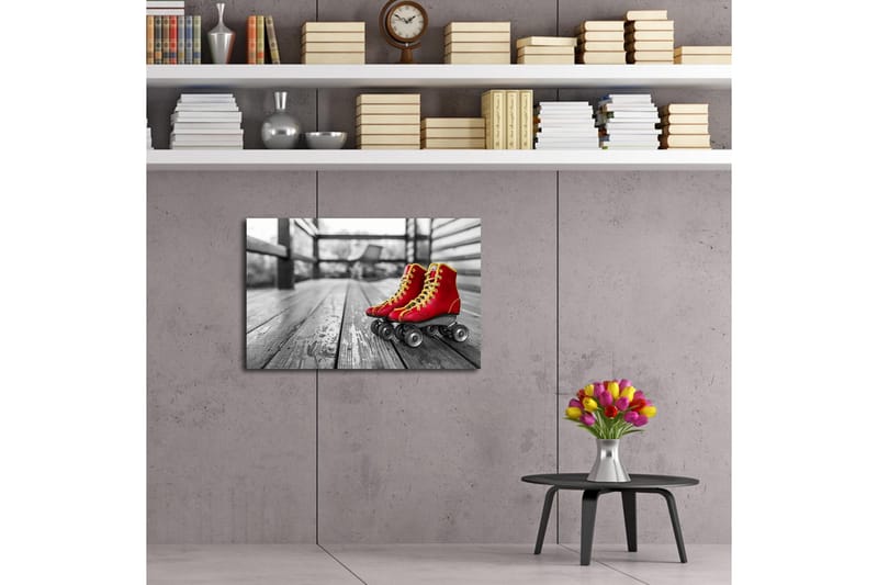 Canvasmålning Dekorativ LED-belysning - Flerfärgad - Inredning - Tavlor & posters - Canvastavla