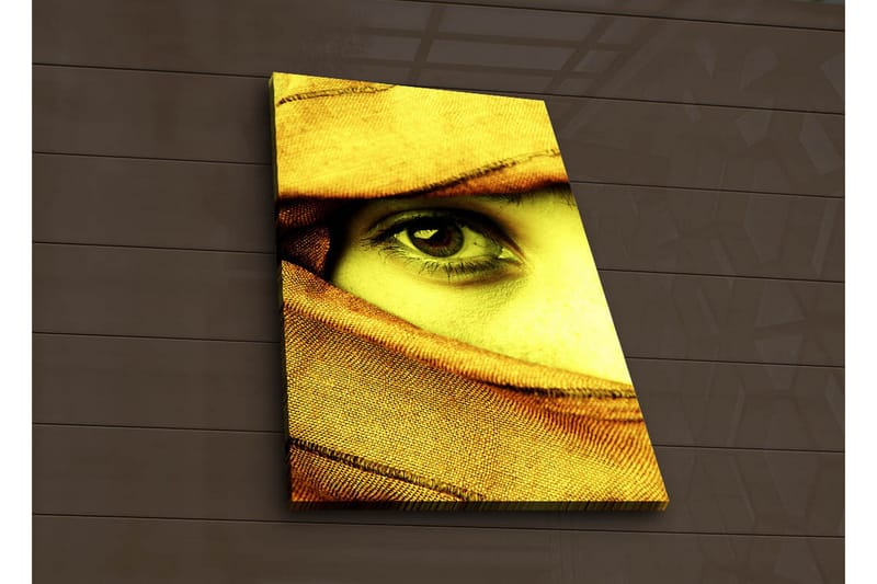 Canvasmålning Dekorativ LED-belysning - Flerfärgad - Inredning - Tavlor & posters - Canvastavla