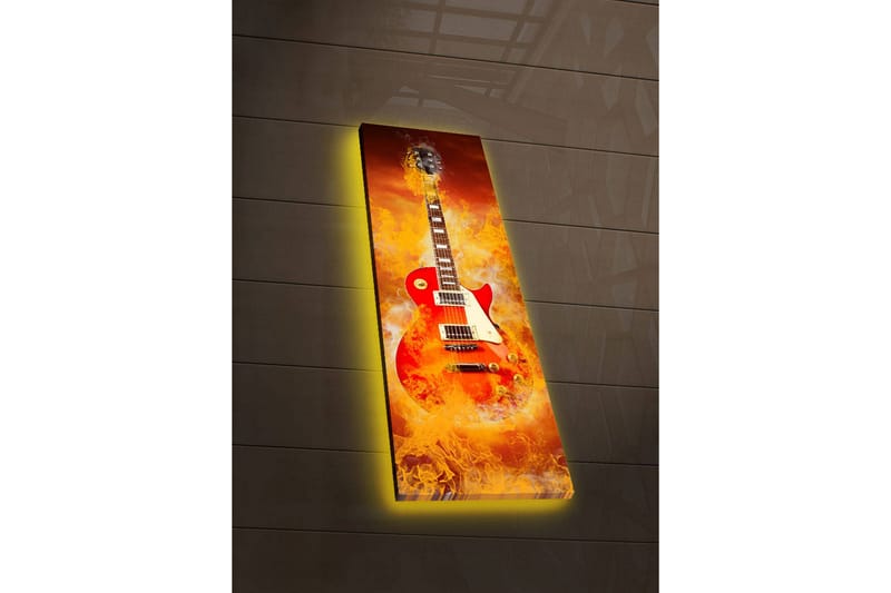 Canvasmålning Dekorativ LED-belysning - Flerfärgad - Inredning - Tavlor & posters - Canvastavla