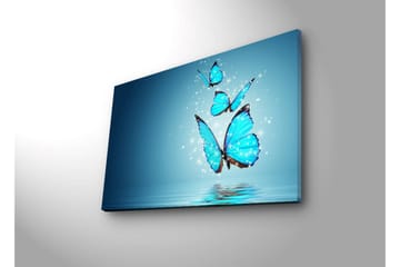 Canvasmålning Dekorativ LED-belysning - Flerfärgad - Inredning - Tavlor & posters - Canvastavla