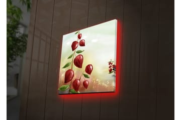 Canvasmålning Dekorativ LED-belysning - Flerfärgad - Inredning - Tavlor & posters - Canvastavla