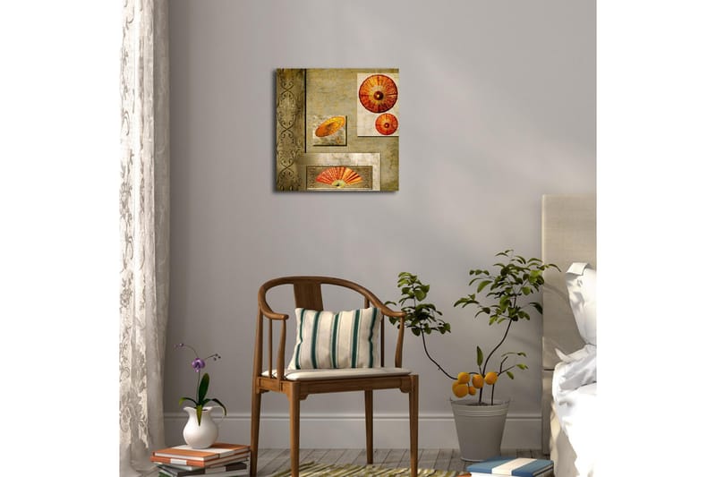 Canvasmålning Dekorativ LED-belysning - Flerfärgad - Inredning - Tavlor & posters - Canvastavla