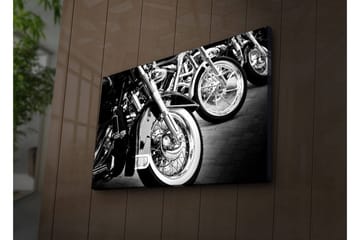 Canvasmålning Dekorativ LED-belysning - Flerfärgad - Inredning - Tavlor & posters - Canvastavla
