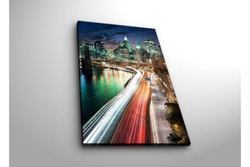 Canvasmålning Dekorativ LED-belysning - Flerfärgad - Inredning - Tavlor & posters - Canvastavla
