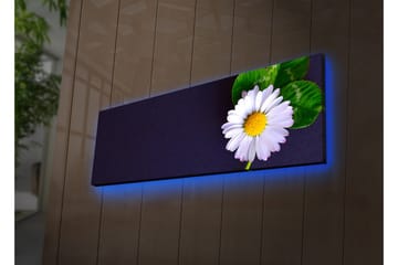 Canvasmålning Dekorativ LED-belysning - Flerfärgad - Inredning - Tavlor & posters - Canvastavla