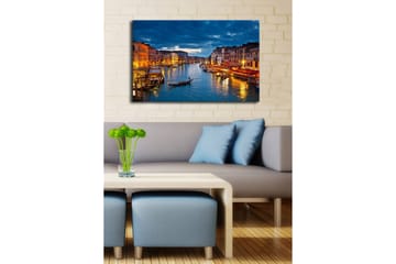 Canvasmålning Dekorativ LED-belysning - Flerfärgad - Inredning - Tavlor & posters - Canvastavla