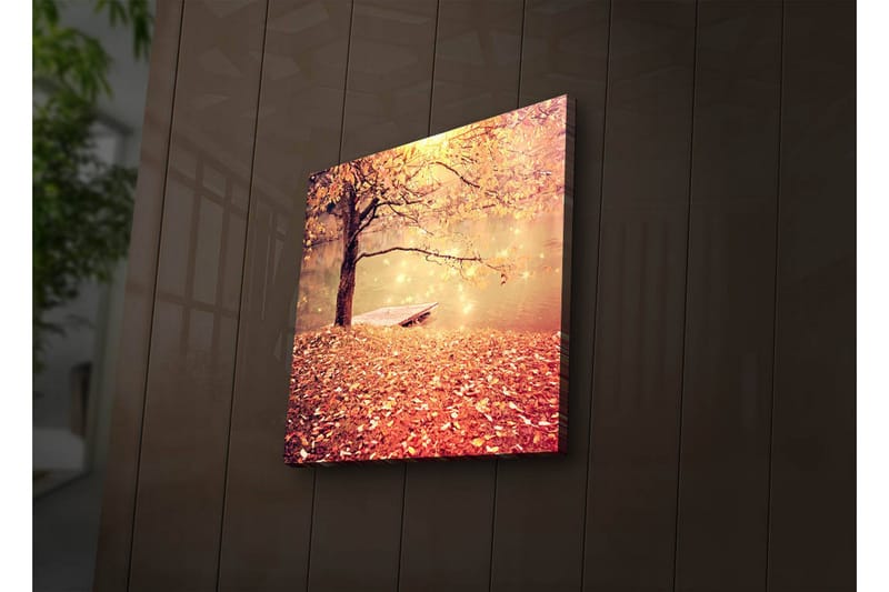 Canvasmålning Dekorativ LED-belysning - Flerfärgad - Inredning - Tavlor & posters - Canvastavla
