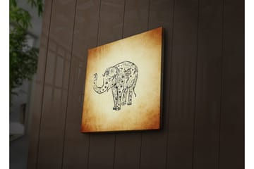 Canvasmålning Dekorativ LED-belysning - Flerfärgad - Inredning - Tavlor & posters - Canvastavla
