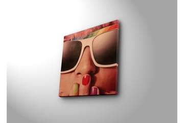 Canvasmålning Dekorativ LED-belysning - Flerfärgad - Inredning - Tavlor & posters - Canvastavla