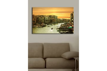 Canvasmålning Dekorativ LED-belysning - Flerfärgad - Inredning - Tavlor & posters - Canvastavla