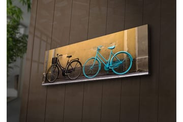 Canvasmålning Dekorativ LED-belysning - Flerfärgad - Inredning - Tavlor & posters - Canvastavla