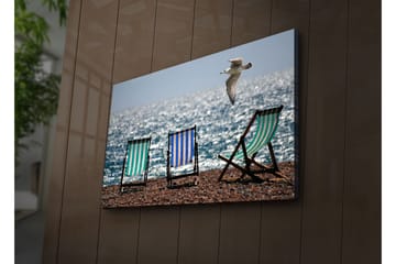 Canvasmålning Dekorativ LED-belysning - Flerfärgad - Inredning - Tavlor & posters - Canvastavla