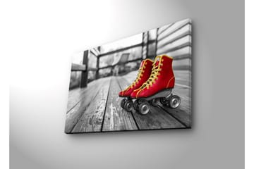 Canvasmålning Dekorativ LED-belysning - Flerfärgad - Inredning - Tavlor & posters - Canvastavla