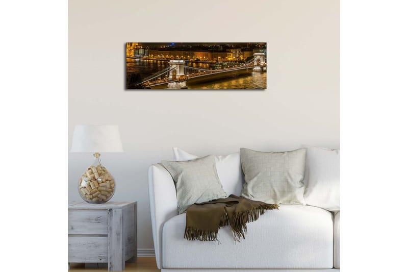 Canvasmålning Dekorativ LED-belysning - Flerfärgad - Inredning - Tavlor & posters - Canvastavla