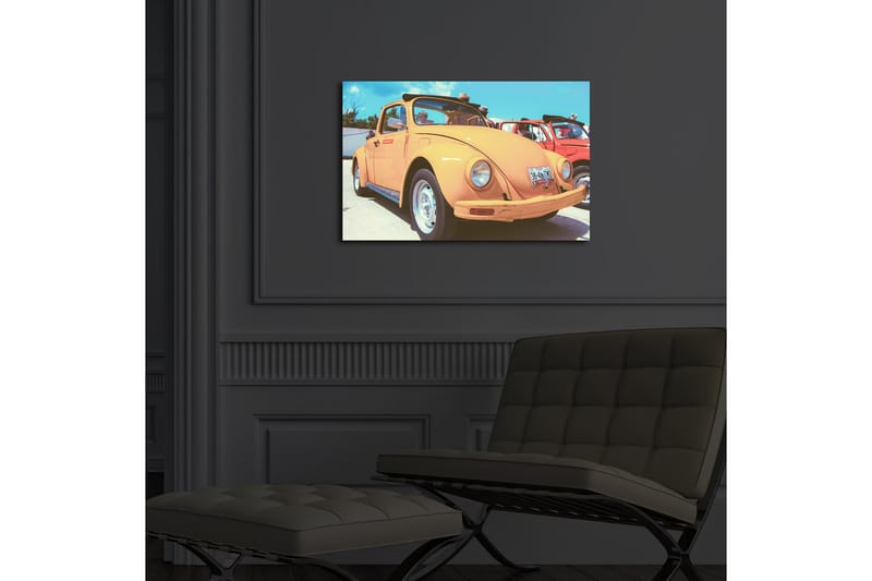 Canvasmålning Dekorativ LED-belysning - Flerfärgad - Inredning - Tavlor & posters - Canvastavla