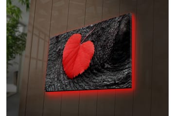 Canvasmålning Dekorativ LED-belysning - Flerfärgad - Inredning - Tavlor & posters - Canvastavla