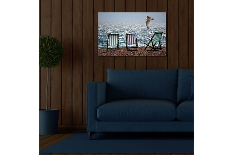 Canvasmålning Dekorativ LED-belysning - Flerfärgad - Inredning - Tavlor & posters - Canvastavla