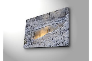 Canvasmålning Dekorativ LED-belysning - Flerfärgad - Inredning - Tavlor & posters - Canvastavla