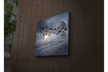 Canvasmålning Dekorativ LED-belysning - Flerfärgad - Inredning - Tavlor & posters - Canvastavla