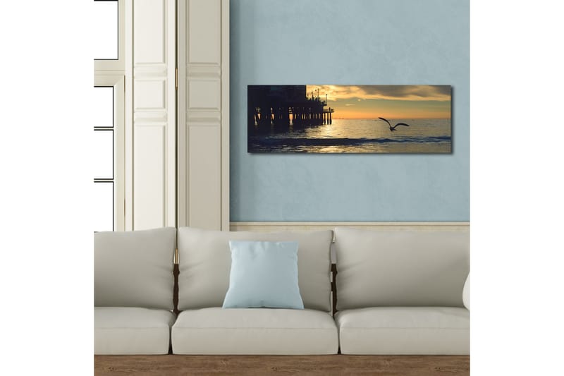 Canvasmålning Dekorativ LED-belysning - Flerfärgad - Inredning - Tavlor & posters - Canvastavla