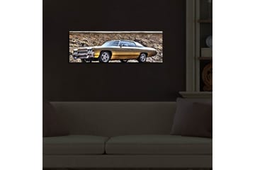 Canvasmålning Dekorativ LED-belysning - Flerfärgad - Inredning - Tavlor & posters - Canvastavla