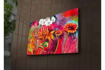 Canvasmålning Dekorativ LED-belysning - Flerfärgad - Inredning - Tavlor & posters - Canvastavla