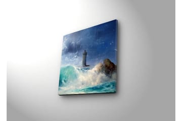 Canvasmålning Dekorativ LED-belysning - Flerfärgad - Inredning - Tavlor & posters - Canvastavla
