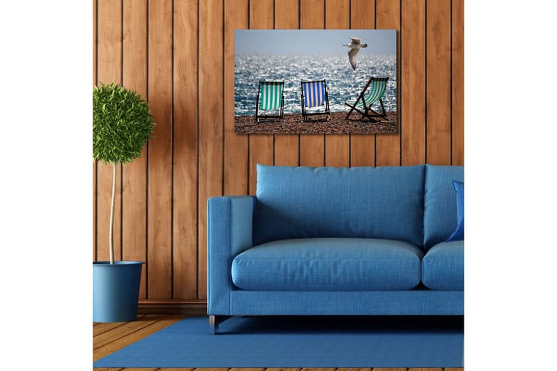 Canvasmålning Dekorativ LED-belysning - Flerfärgad - Inredning - Tavlor & posters - Canvastavla