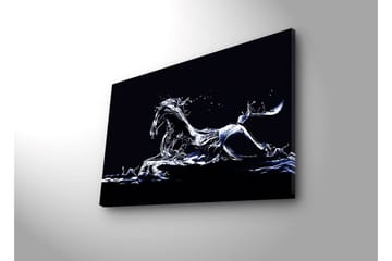 Canvasmålning Dekorativ LED-belysning - Flerfärgad - Inredning - Tavlor & posters - Canvastavla