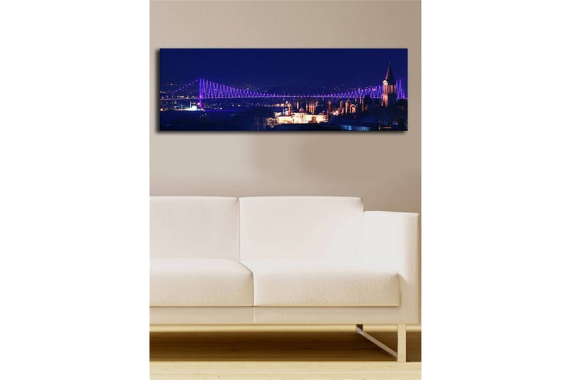Canvasmålning Dekorativ LED-belysning - Flerfärgad - Inredning - Tavlor & posters - Canvastavla
