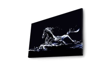Canvasmålning Dekorativ LED-belysning - Flerfärgad - Inredning - Tavlor & posters - Canvastavla