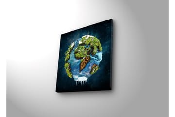 Canvasmålning Dekorativ LED-belysning - Flerfärgad - Inredning - Tavlor & posters - Canvastavla