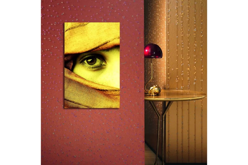 Canvasmålning Dekorativ LED-belysning - Flerfärgad - Inredning - Tavlor & posters - Canvastavla