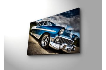 Canvasmålning Dekorativ LED-belysning - Flerfärgad - Inredning - Tavlor & posters - Canvastavla