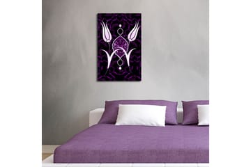 Canvasmålning Dekorativ LED-belysning - Flerfärgad - Inredning - Tavlor & posters - Canvastavla